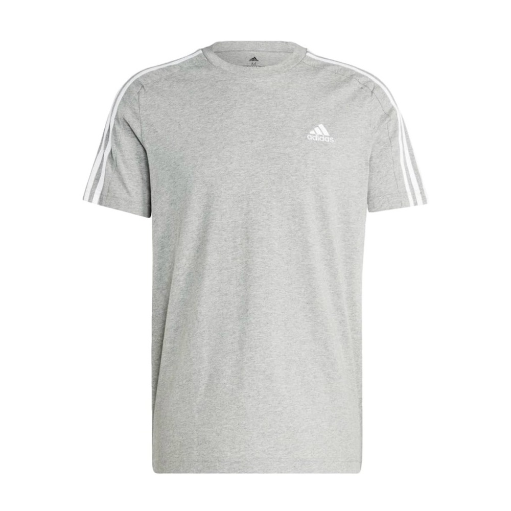 Adidas Men's Essentials Single Jersey 3-Stripes Tee Small 02967